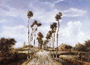 Meindert Hobbema The Alley at Middelharnis oil painting picture wholesale